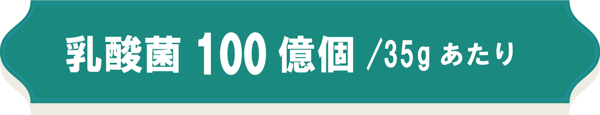 乳酸菌100憶個